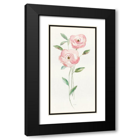 Flower Candy II Black Modern Wood Framed Art Print with Double Matting by Swatland, Sally