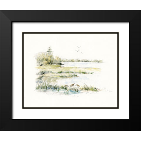 Early Morning I Black Modern Wood Framed Art Print with Double Matting by Swatland, Sally