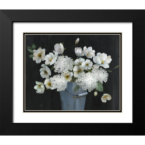 Freshly Picked Black Modern Wood Framed Art Print with Double Matting by Nan