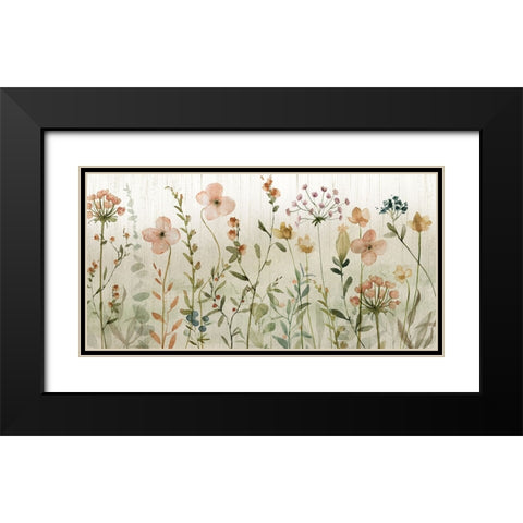 Fall Sketchbook Black Modern Wood Framed Art Print with Double Matting by Finn, Livi