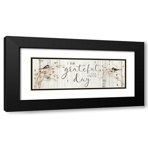 Heaven and Nature Grateful Black Modern Wood Framed Art Print with Double Matting by Swatland, Sally