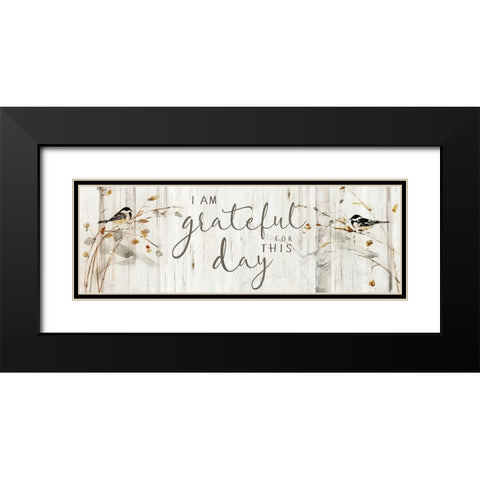 Heaven and Nature Grateful Black Modern Wood Framed Art Print with Double Matting by Swatland, Sally