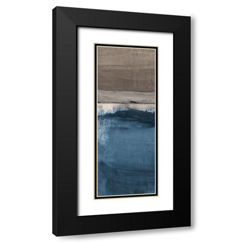 Midnight Sky I Black Modern Wood Framed Art Print with Double Matting by Jill, Susan