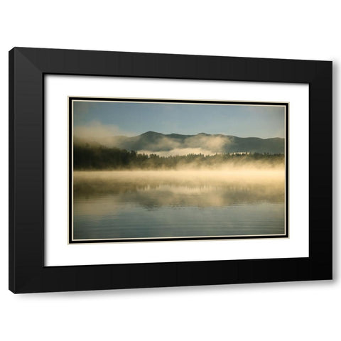 Dockside Views Black Modern Wood Framed Art Print with Double Matting by Robinson, Carol