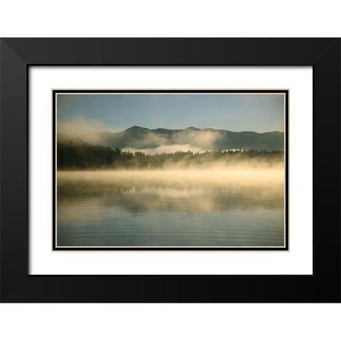 Dockside Views Black Modern Wood Framed Art Print with Double Matting by Robinson, Carol