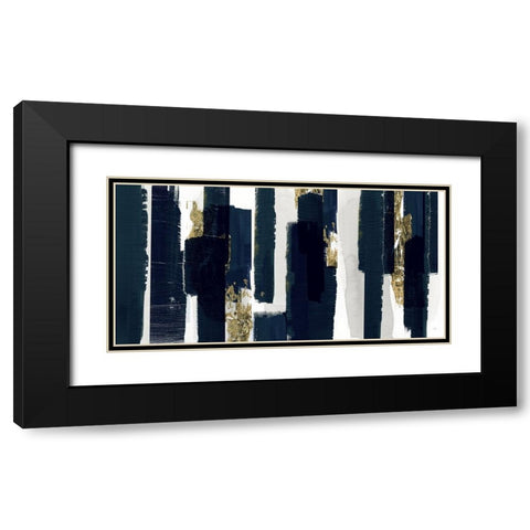 Brooklyn Walk Black Modern Wood Framed Art Print with Double Matting by Jill, Susan