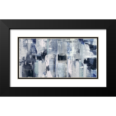 Spring Mountains Black Modern Wood Framed Art Print with Double Matting by Jill, Susan