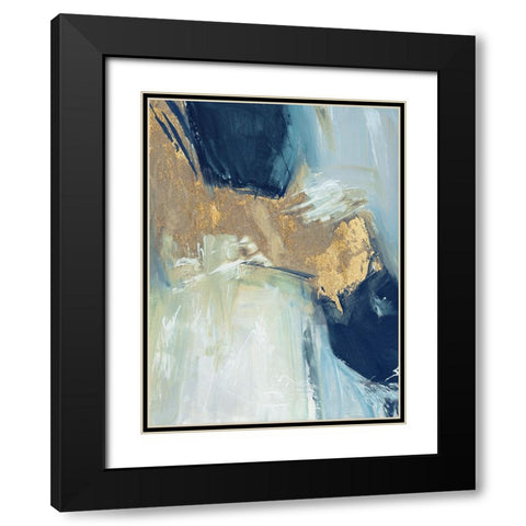 Golden Edge of Summer Black Modern Wood Framed Art Print with Double Matting by Jill, Susan