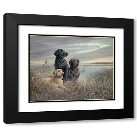 All Grown Up Black Modern Wood Framed Art Print with Double Matting by Manning, Ruane
