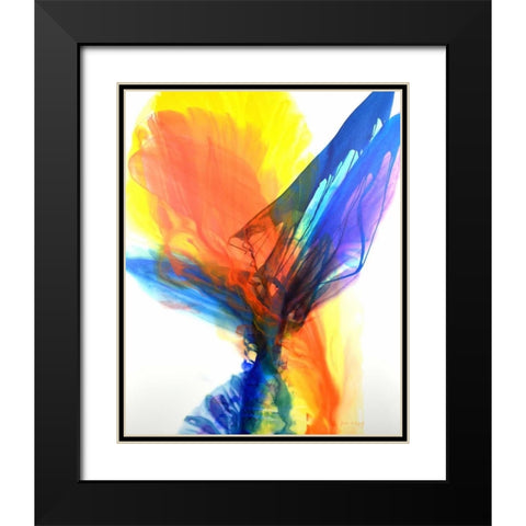 New Beginnings Black Modern Wood Framed Art Print with Double Matting by Segrest, Jane