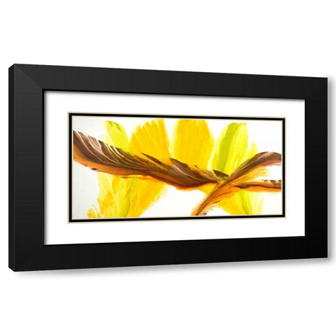 Contrary Black Modern Wood Framed Art Print with Double Matting by Segrest, Jane