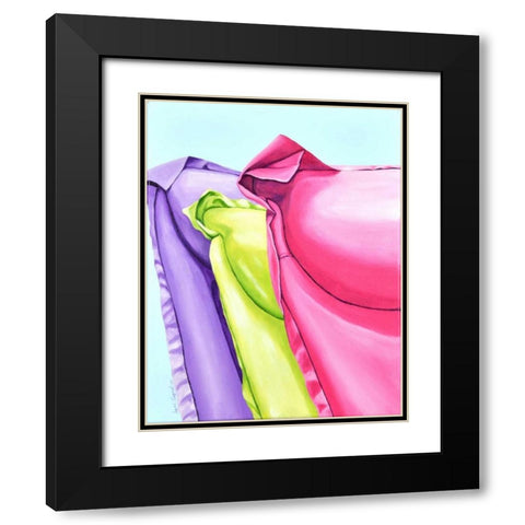 In The Middle Black Modern Wood Framed Art Print with Double Matting by Segrest, Jane