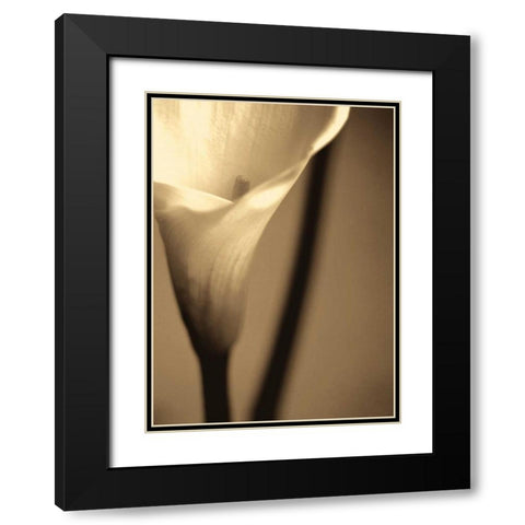 Divinity I Black Modern Wood Framed Art Print with Double Matting by Ryan, Cinzia