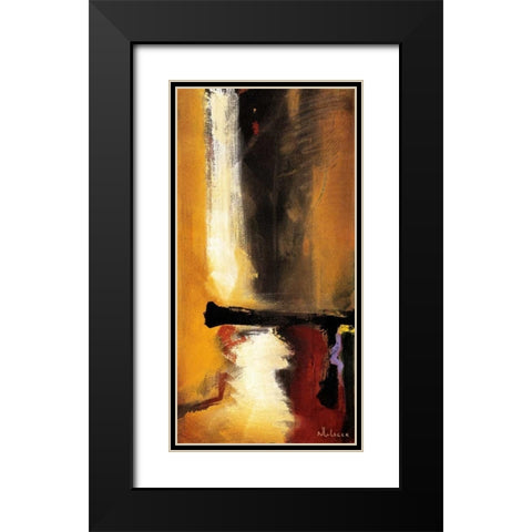 Union Station Black Modern Wood Framed Art Print with Double Matting by Li-Leger, Noah