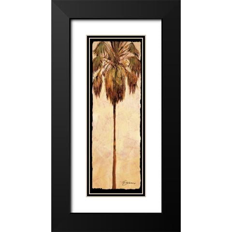 Hollywood Black Modern Wood Framed Art Print with Double Matting by James, Mary Anne