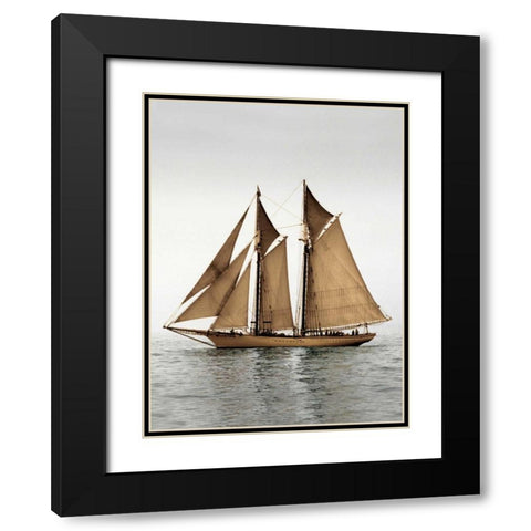 Mystic Journey I Black Modern Wood Framed Art Print with Double Matting by LeBlanc, Frederick J.