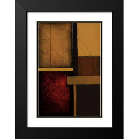 Gateways I Black Modern Wood Framed Art Print with Double Matting by St.Germain, Patrick