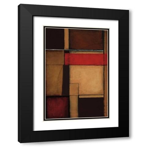 Gateways II Black Modern Wood Framed Art Print with Double Matting by St.Germain, Patrick