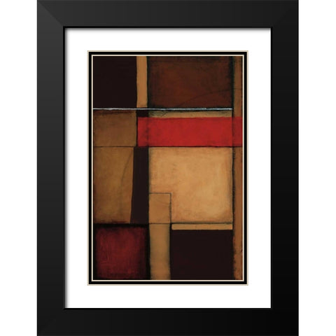 Gateways II Black Modern Wood Framed Art Print with Double Matting by St.Germain, Patrick