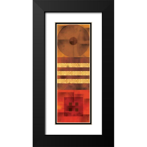 Endurance Black Modern Wood Framed Art Print with Double Matting by Venter, Tandi
