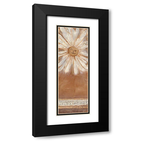 Flower Power II Black Modern Wood Framed Art Print with Double Matting by Darlington, Kerry