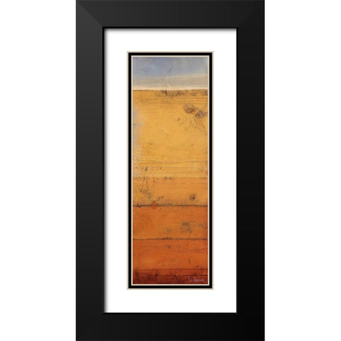 Promontory I Black Modern Wood Framed Art Print with Double Matting by Li-Leger, Don