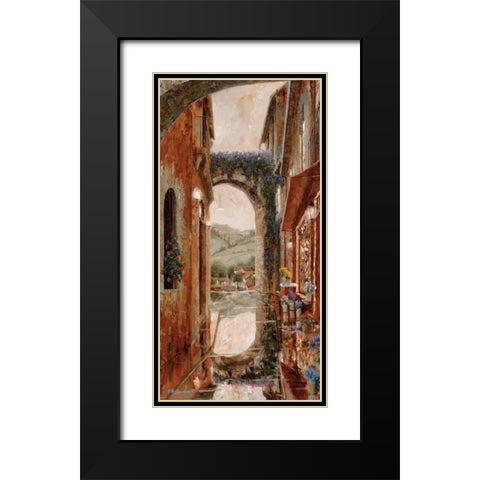 Rainy Days of Summer Black Modern Wood Framed Art Print with Double Matting by Archambault, Gilles