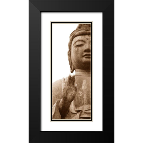 Buddha I Black Modern Wood Framed Art Print with Double Matting by Maihara/Watt, Jeff/Boyce