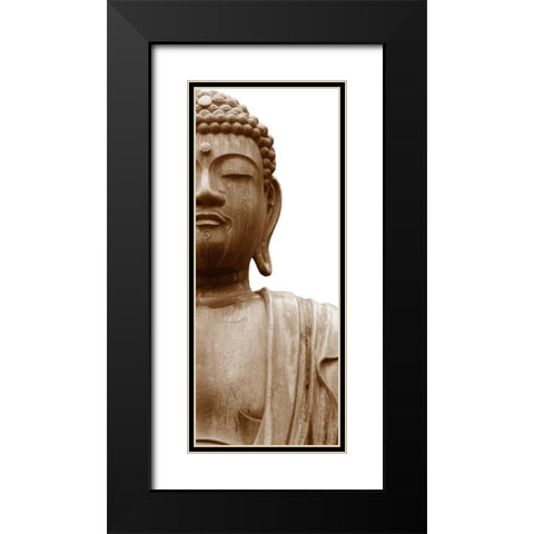 Buddha II Black Modern Wood Framed Art Print with Double Matting by Maihara/Watt, Jeff/Boyce