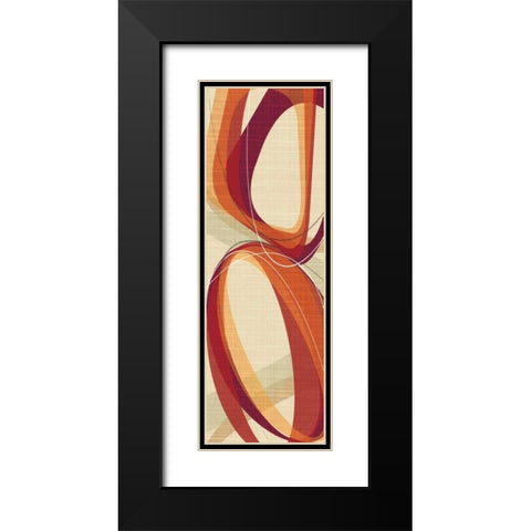 Vanguard II Black Modern Wood Framed Art Print with Double Matting by Ahava