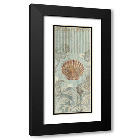 Seaside Heirloom I Black Modern Wood Framed Art Print with Double Matting by Venter, Tandi