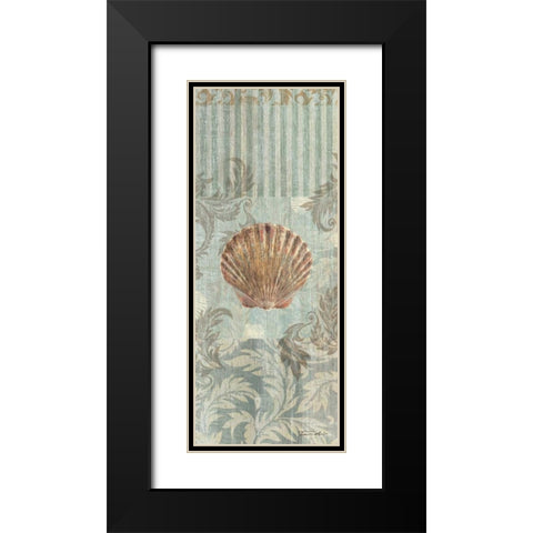 Seaside Heirloom I Black Modern Wood Framed Art Print with Double Matting by Venter, Tandi