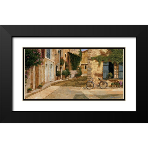 La Livraison Black Modern Wood Framed Art Print with Double Matting by Archambault, Gilles