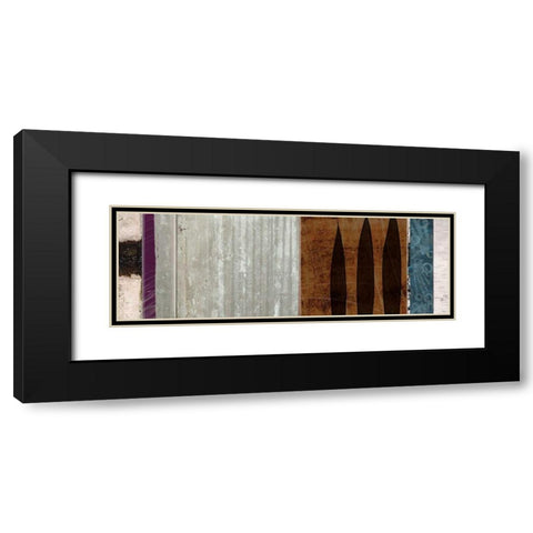 Aloe Garden II Black Modern Wood Framed Art Print with Double Matting by NOAH