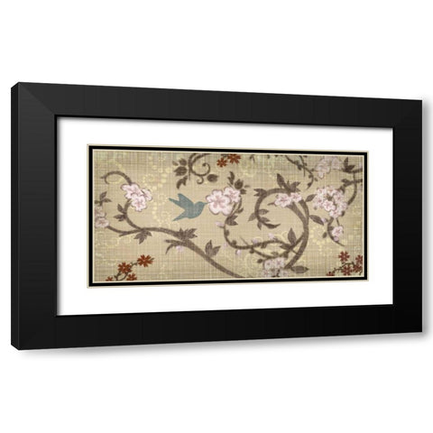 Songbird II Black Modern Wood Framed Art Print with Double Matting by Venter, Tandi