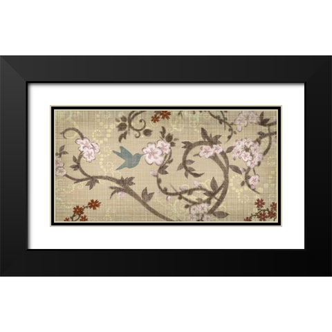 Songbird II Black Modern Wood Framed Art Print with Double Matting by Venter, Tandi