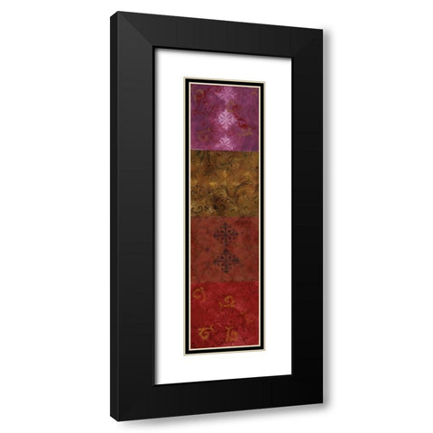 Tamarind Splash I Black Modern Wood Framed Art Print with Double Matting by Vindedzis, Rita