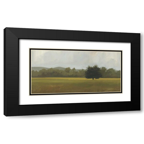 Silent One Black Modern Wood Framed Art Print with Double Matting by Lightell, Megan