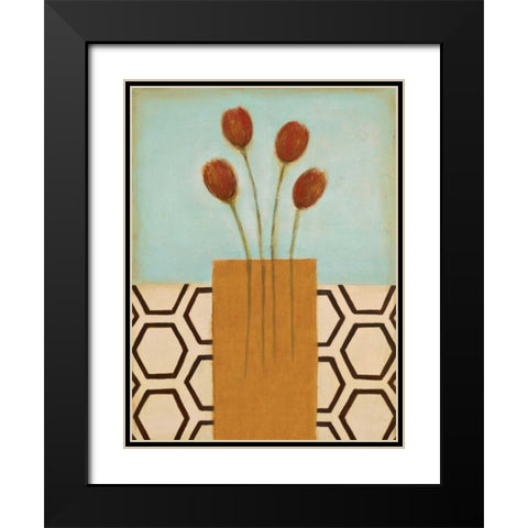 Sweet as Honey II Black Modern Wood Framed Art Print with Double Matting by Eve