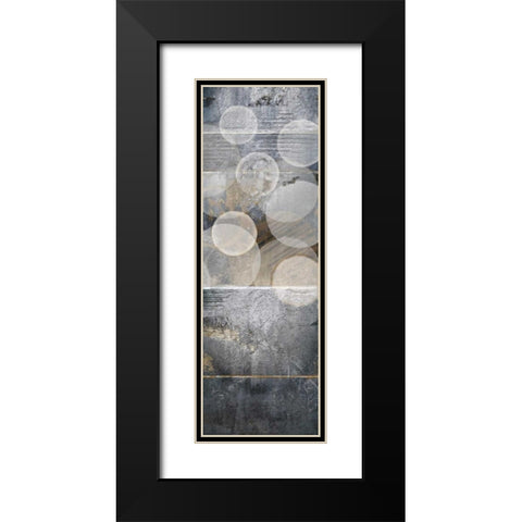 Tahitian Pearls II Black Modern Wood Framed Art Print with Double Matting by Li-Leger, Noah