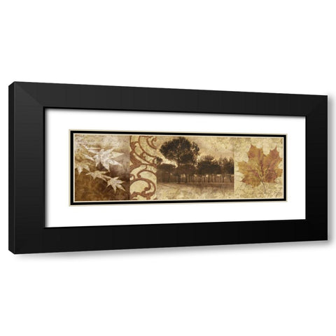 Equinox I Black Modern Wood Framed Art Print with Double Matting by Mallett, Keith