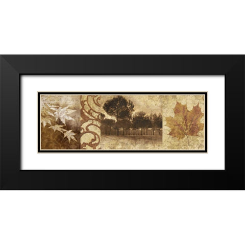 Equinox I Black Modern Wood Framed Art Print with Double Matting by Mallett, Keith