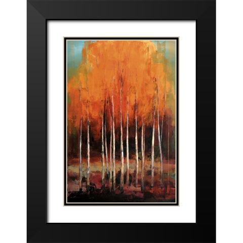 Morning Whisper Black Modern Wood Framed Art Print with Double Matting by Colbert , Peter