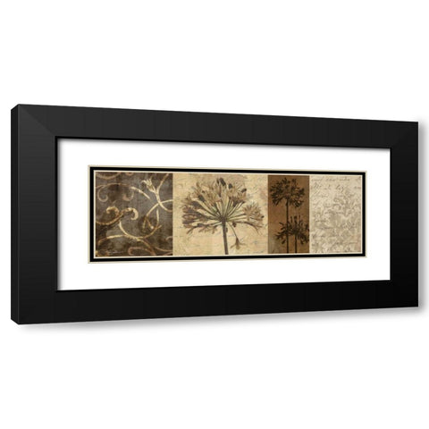 Memoir I Black Modern Wood Framed Art Print with Double Matting by Mallett, Keith