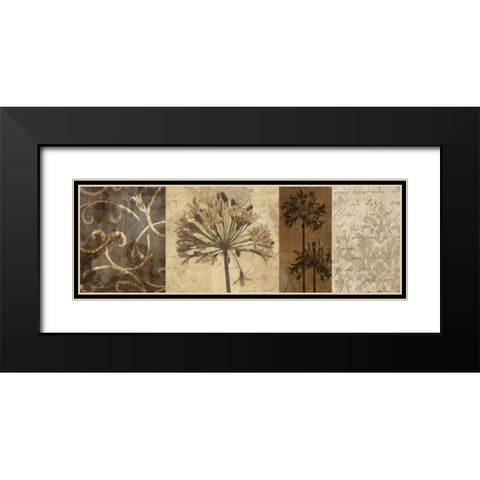 Memoir I Black Modern Wood Framed Art Print with Double Matting by Mallett, Keith