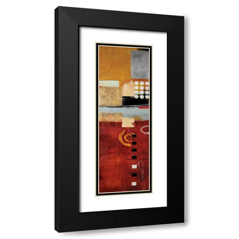 Ironia de Verano Black Modern Wood Framed Art Print with Double Matting by Villarreal Santos, Nancy