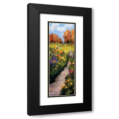 Path Beneath Your Feet Black Modern Wood Framed Art Print with Double Matting by Birlington, Andrew