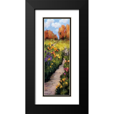 Path Beneath Your Feet Black Modern Wood Framed Art Print with Double Matting by Birlington, Andrew