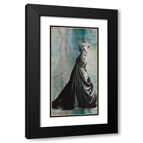 Tonight I Black Modern Wood Framed Art Print with Double Matting by Venter, Tandi