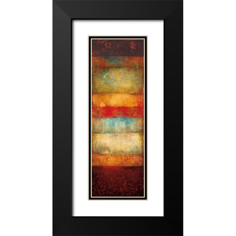 Cebu Black Modern Wood Framed Art Print with Double Matting by Emet, Angelina